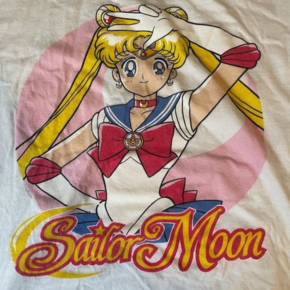 Oversized Sailor Moon Graphic Tee - Picture 1 of 4